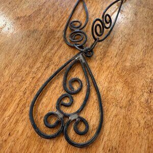 Handmade Silver Heart Necklace